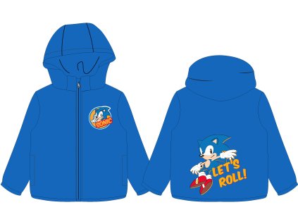 Chlapecká bunda SONIC s fleece podšítím modrá