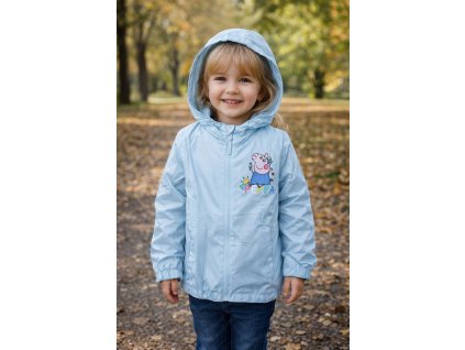 Dětská bunda PEPPA PIG s fleece podšítím