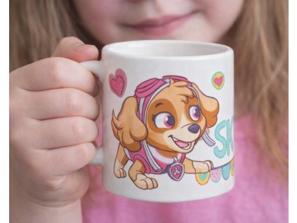 Dětský keramický hrnek TLAPKOVÁ PATROLA SKYE A EVEREST