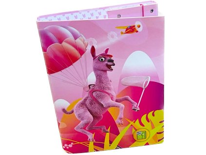 Box na sešity A4 - Lama jungle svítící ve tmě