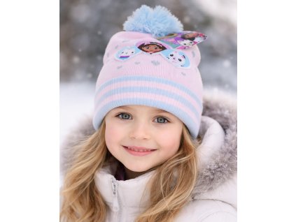 Dívčí čepice GÁBININ KOUZELNÝ DOMEK zimní