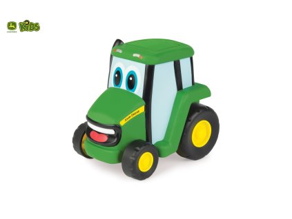 JD Kids John Deere - Traktor Johnny zmáčkni a jeď 15 cm