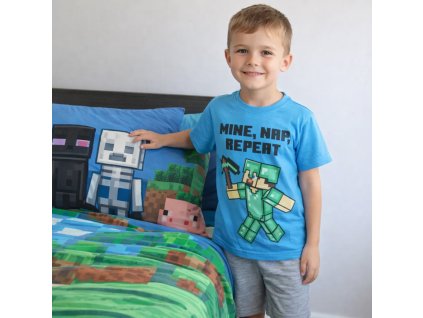 Chlapecké pyžamo MINECRAFT