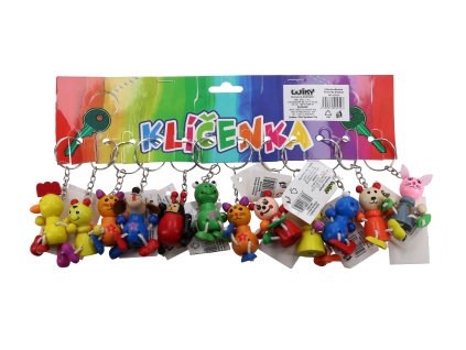 Klíčenka ZVÍŘÁTKO dřevěné