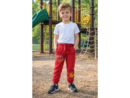 Chlapecké tepláky CARS červené