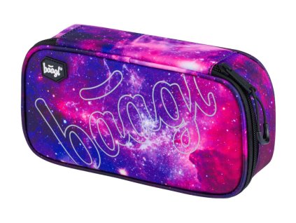 BAAGL Školní penál etue Skate Galaxy