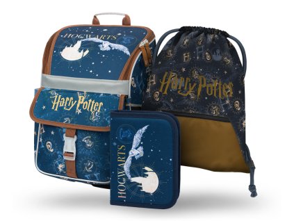 BAAGL 3 SET Zippy Harry Potter Bradavice: aktovka, penál, sáček