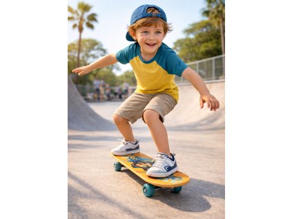 Dřevěný skateboard TLAPKOVÁ PATROLA