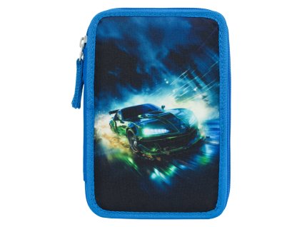 BAAGL Školní penál třípatrový ZÁVODNÍ AUTO
