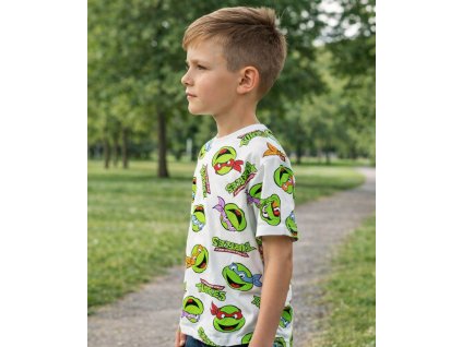 Chlapecké tričko ŽELVY NINJA krátký rukáv