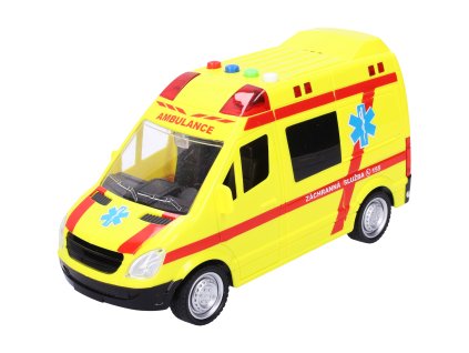 Auto Záchranka s efekty 22 cm - Český obal