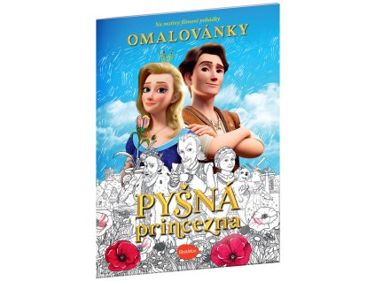 PYŠNÁ PRINCEZNA – Omalovánky na motivy filmové pohádky