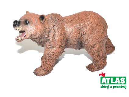 D - Figurka Medvěd hnědý 11 cm