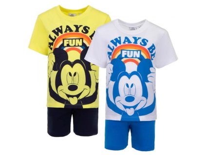 Chlapecké pyžamo MICKEY MOUSE krátké Always be fun