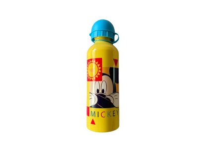 Alu lahev na pití MICKEY MOUSE žlutá
