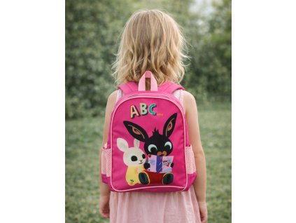 Dětský batoh ZAJÍČEK BING růžový