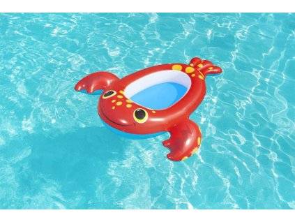 Dětský nafukovací člun Bestway Krab 117x116 cm (Barva Červená)