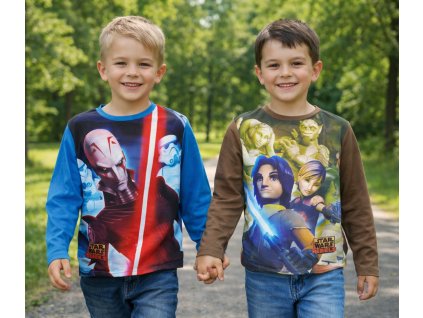 Chlapecké tričko STAR WARS dlouhý rukáv