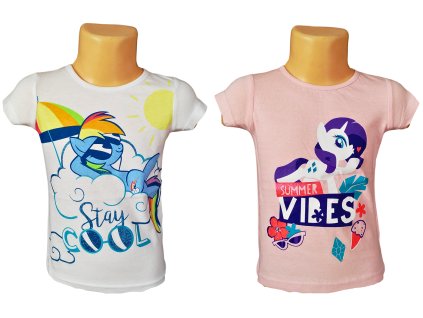 Dívčí tričko MY LITTLE PONY krátký rukáv