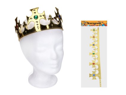 Set karneval - koruna 59x7,5 cm assort