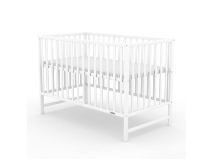 Dětská postýlka New Baby BASIC bílá (Barva Bílá)