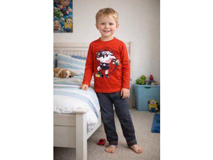 Chlapecké pyžamo MIMONI oranžové