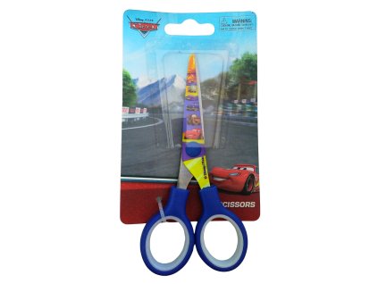 Dětské nůžky CARS modré