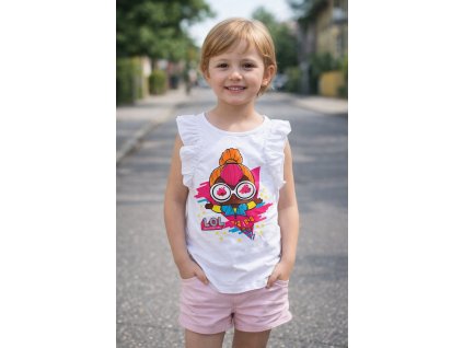 Dívčí tričko L.O.L. krátký rukáv