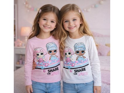 Dívčí tričko L.O.L. dlouhý rukáv