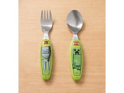 Dětský nerez příbor MINECRAFT