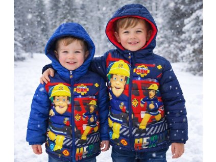 Chlapecká zimní bunda POŽÁRNÍK SAM