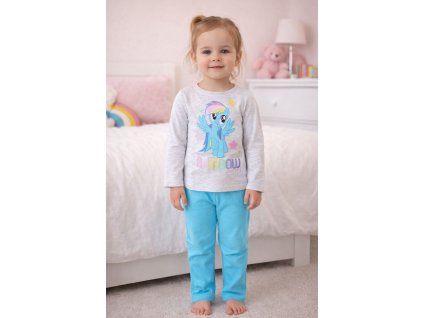 Dívčí pyžamo MY LITTLE PONY Rainbow Dash dlouhé