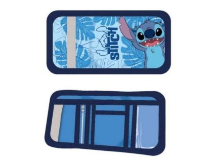 Chlapecká peněženka LILO A STITCH modrá