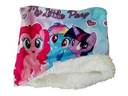 Dívčí nákrčník MY LITTLE PONY extra hřejivý