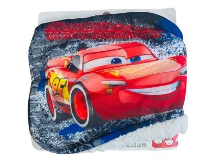 Chlapecký nákrčník CARS s beránkem bílý
