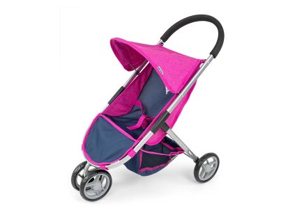 Dětský golfový kočárek pro panenky Milly Mally Susie Prestige Navy (Barva Modrá)