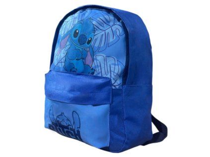 Dětský batoh LILO A STITCH 2 kapsy modrý