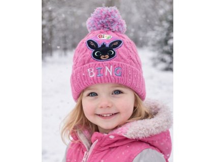 Čepice ZAJÍČEK BING pletená podzim zima