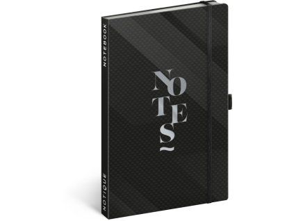 NOTIQUE Notes Elegantní linkovaný 13 x 21 cm