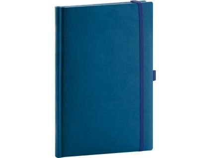 NOTIQUE Notes Aprint modrý tečkovaný 15 x 21 cm