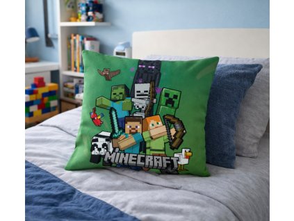 Dětský plyšový polštářek MINECRAFT