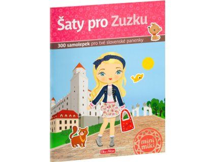 Šaty pro ZUZKU - Kniha samolepek