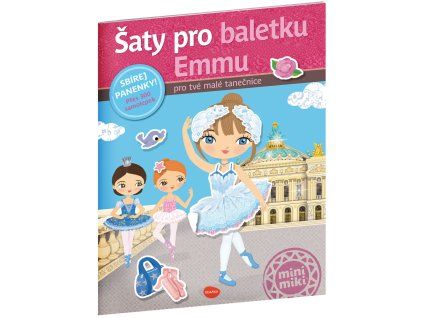 Šaty pro baletku EMMU - Kniha samolepek
