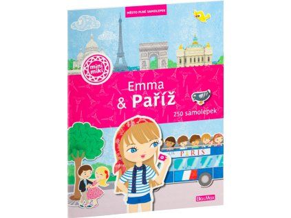 EMMA & PAŘÍŽ - Město plné samolepek