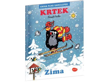 KRTEK a ZIMA ─ Kniha samolepek