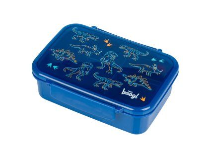 Box na svačinu s přihrádkami Dino