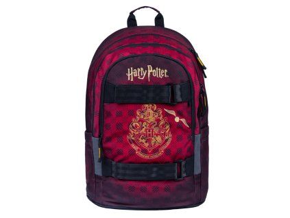 Školní batoh Skate Harry Potter Bradavice vínový