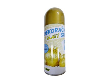 Dekorační sprej Zlatý 250ml