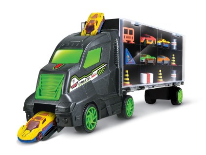 Auto kamión s kovovými auty 48 cm