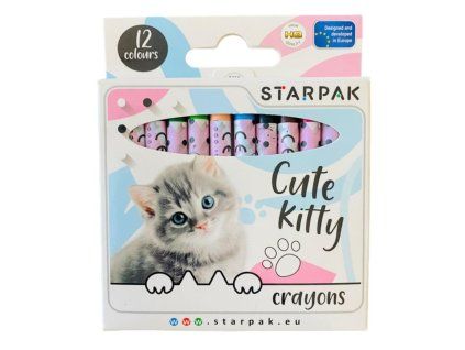 Voskovky 12 ks KOČKA